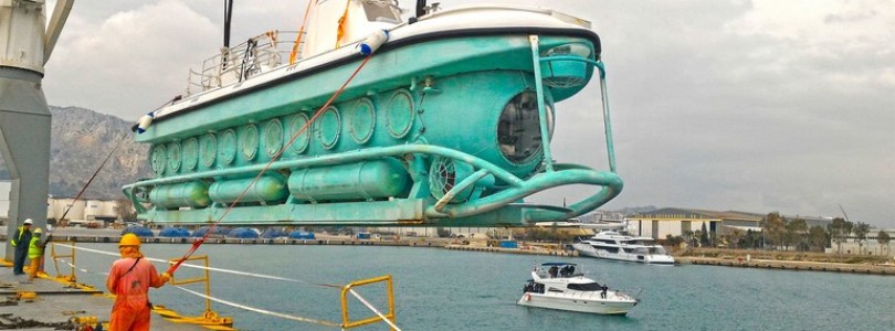 First tourist submarine in Alanya