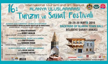 Entertainment programme of Alanya Tourism and Art Festival