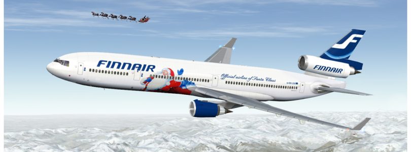 New year present to Alanya by Finnair